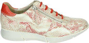Verhulst 7332A-18-27 - Volwassenen Lage sneakers - Kleur: Rood - Maat: 40