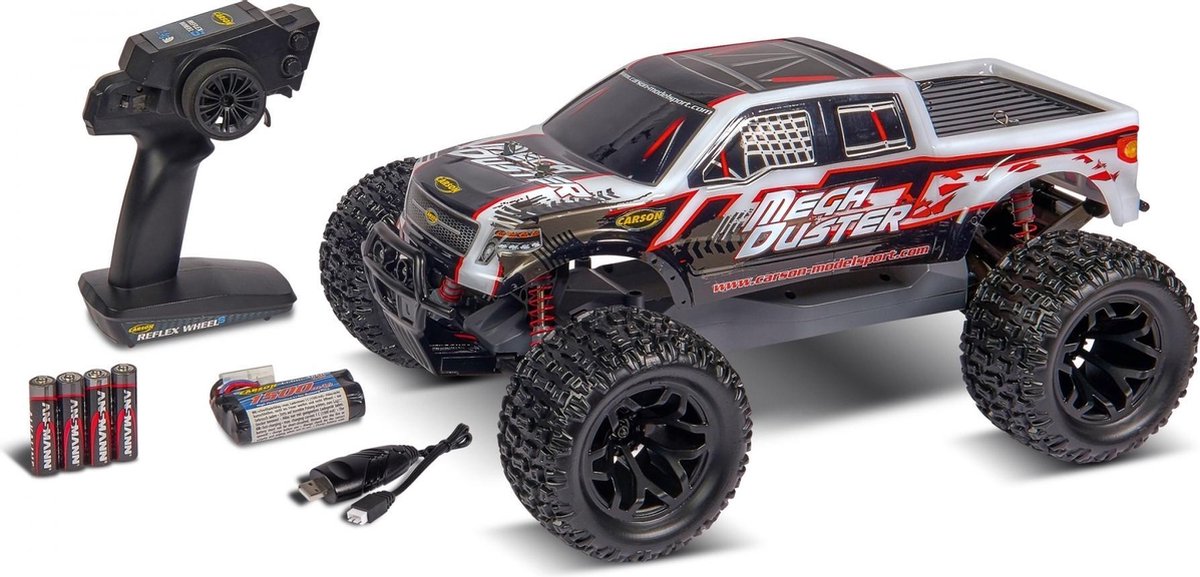 Carson Modellsport Mega Duster FE 1:10 RC auto Elektro Monstertruck 100% RTR 2