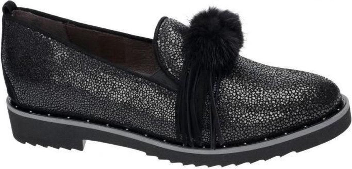 Softwaves -Dames -  zwart - ballerina's & mocassins - maat 39