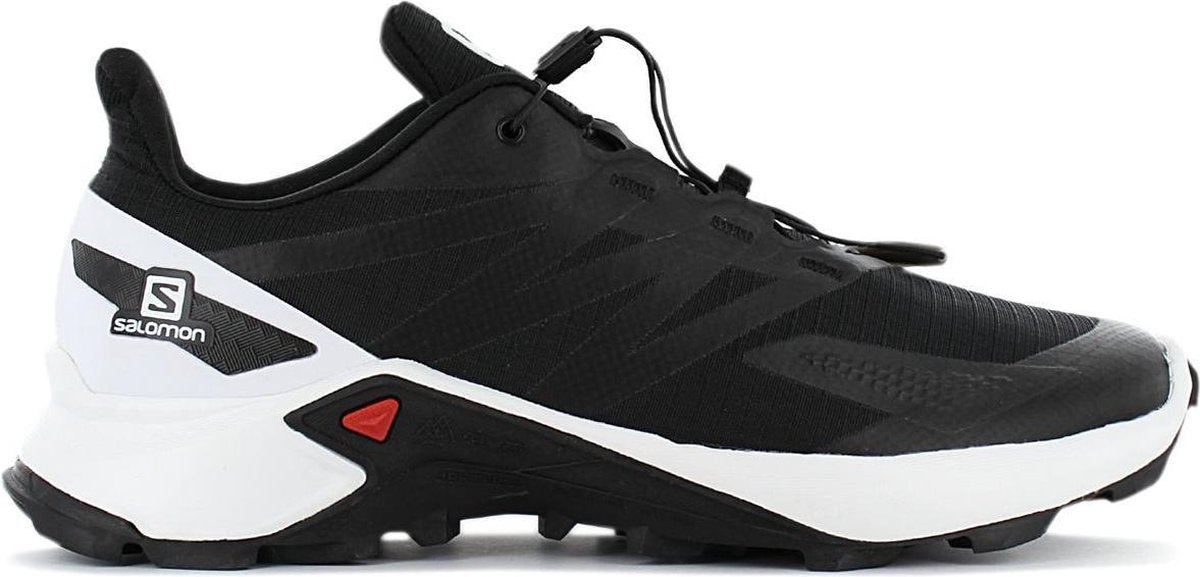 Salomon Supercross Blast - Heren Wandelschoenen Trail-Running Schoenen Zwart 411068 - Maat EU 44 UK 9.5