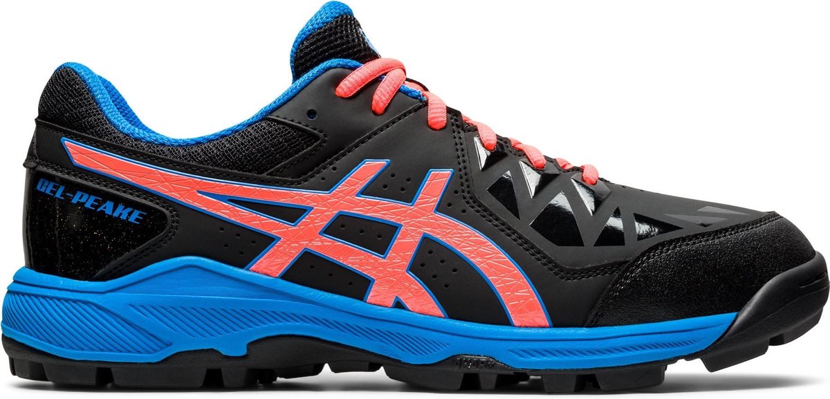 Asics Asics Gel-Peake Sportschoenen - Maat 44 - Mannen - zwart/rood/oranje/blauw