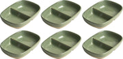 2-vaks Dipper groen - set 6 stuks