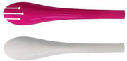 Cookut - Saladebestek - Saladecouverts - Roze/Wit