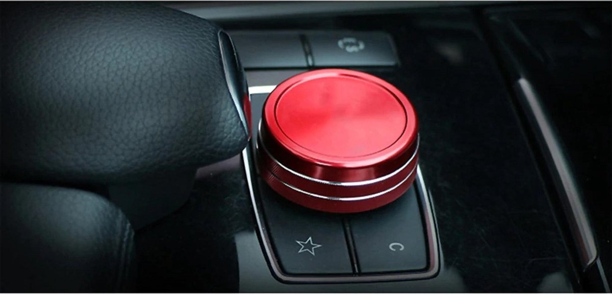 Red Mercedes Glc Gla Gle Cla W204 W176 W246 X156 Centre Console Knop Navigatie Multimedia Styling A klasse B Klasse