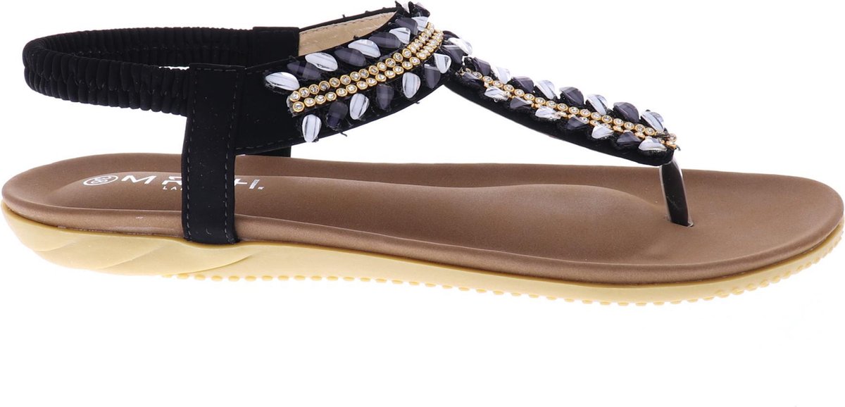 Mrch Label Eke Dames Sandalen - Zwart - Maat 41