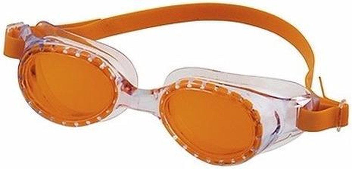 Zwembril met UV bescherming voor kinderen oranje