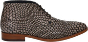 Rehab Barry Brick heren veterschoen - Taupe - Maat 43