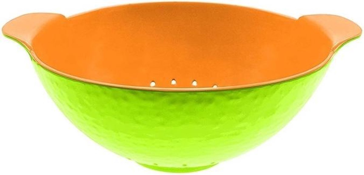 Zak!Designs Kitchen & Garden Vergiet - Meloen - Ovaal - 27 x 17 cm - Oranje