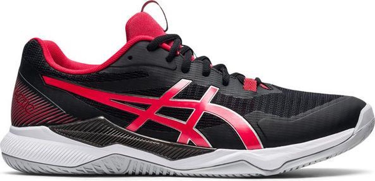 ASICS GEL-Tactic - zwart/rood - maat 48
