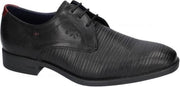 Fluchos -Heren -  zwart - geklede lage schoenen - maat 46