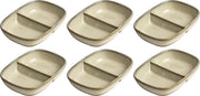 2-vaks Dipper ivoor - set 6 stuks