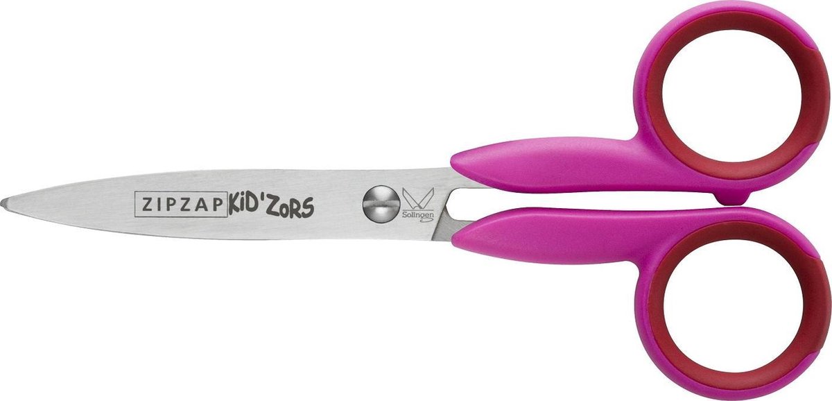 Reuser KidZors kinderschaar 13cm Roze / Rood
