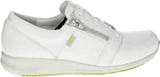 Durea 6219 E - Volwassenen Dames veterschoenen - Kleur: Wit/beige - Maat: 42