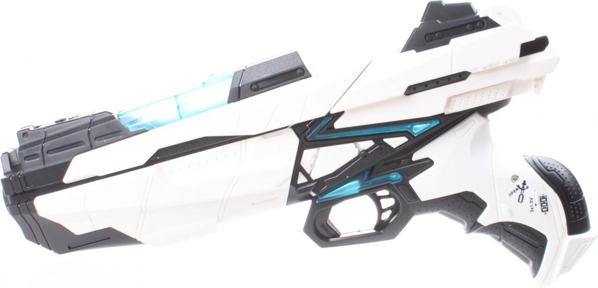 Space & Protect Shooter Medium 29cm met licht en 6 pijlen