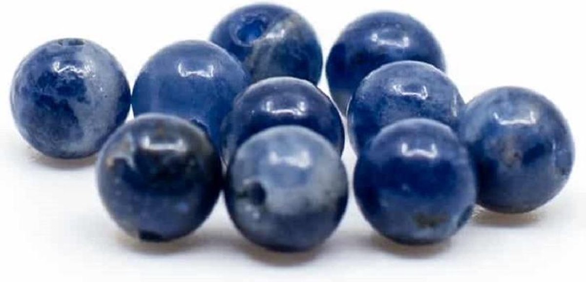 Edelsteen Losse Kralen Nieuwe Sodaliet – 10 stuks (4 mm)