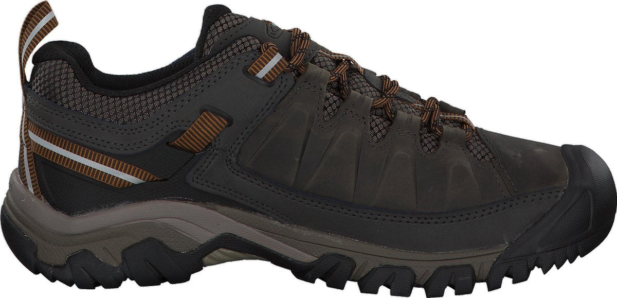 KEEN Heren Targhee III Black Olive/Golden Brown Wandelschoen - Maat 42.5