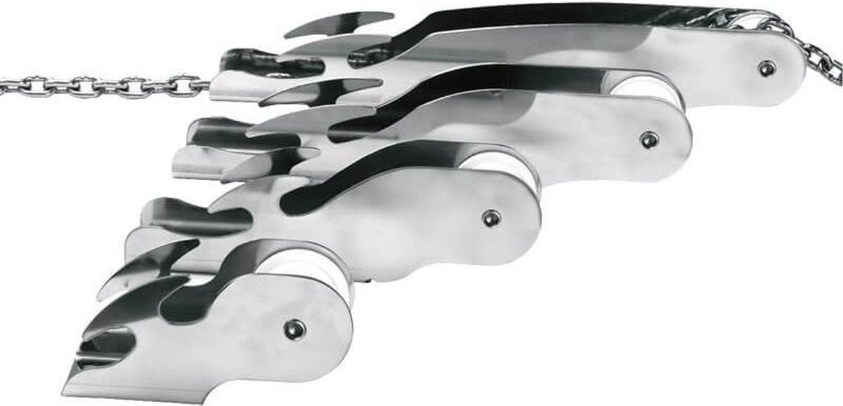 Allpa universele vaste RVS Ankerrol 150 mm voor 7