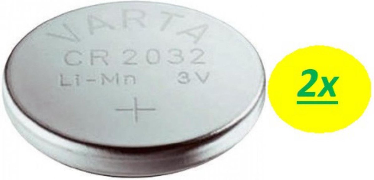 2x varta cr2032 lithium