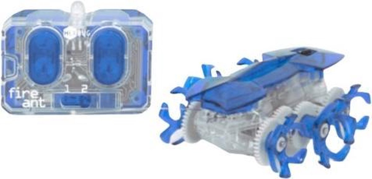 Hexbug Speelfiguur Fire Ant Junior Led 10 Cm Blauw 2-delig