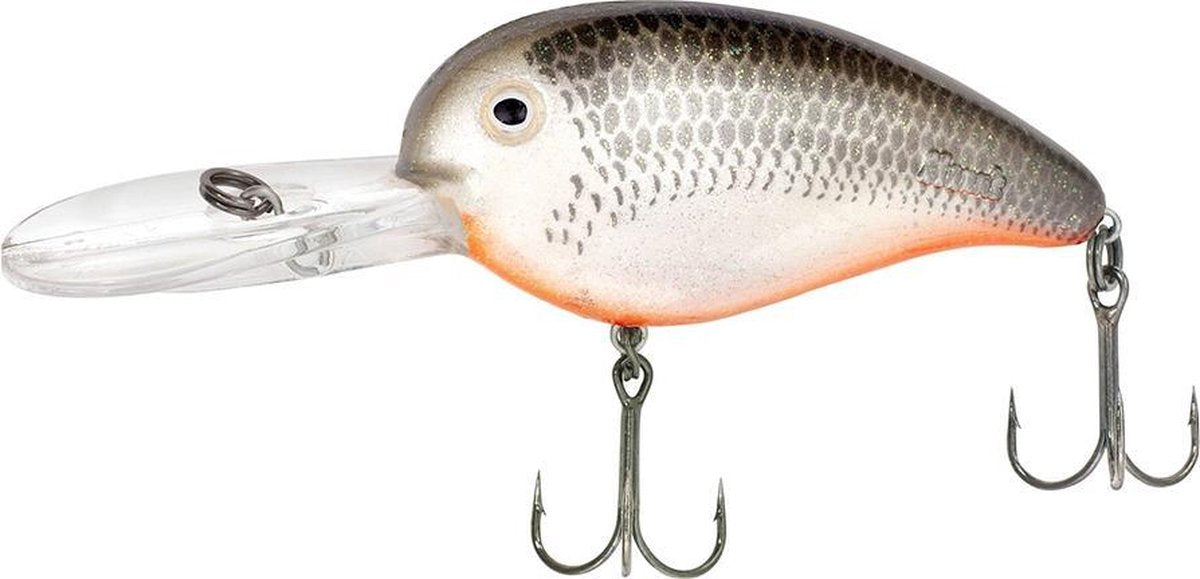 Mann's Loudmouth I - Drijvend - Grey Ghost - 7.5cm - 25g - Depth 4.0m - Wit