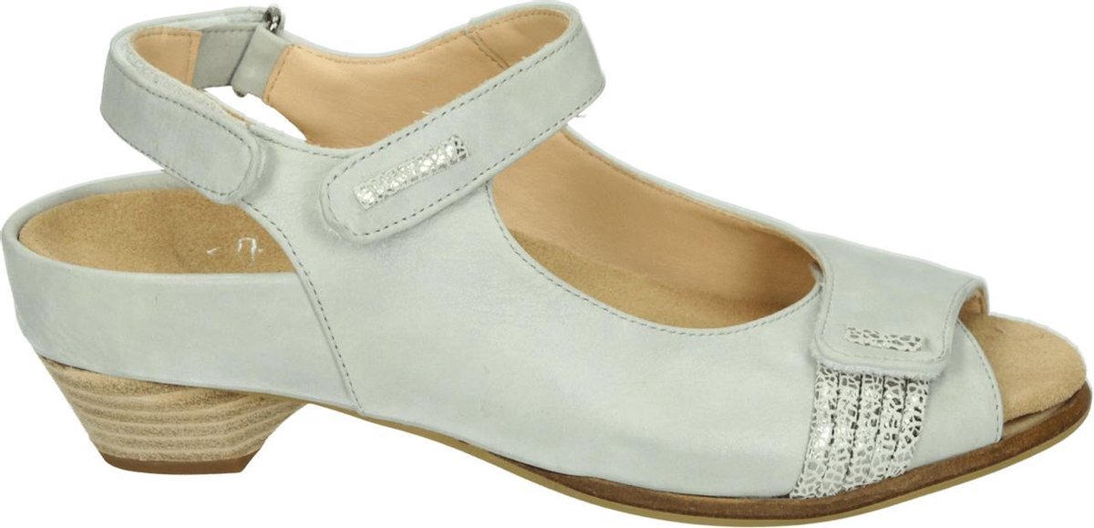 Verhulst 5153 - Volwassenen Sandalen met hakDames Sandalen - Kleur: Blauw - Maat: 37