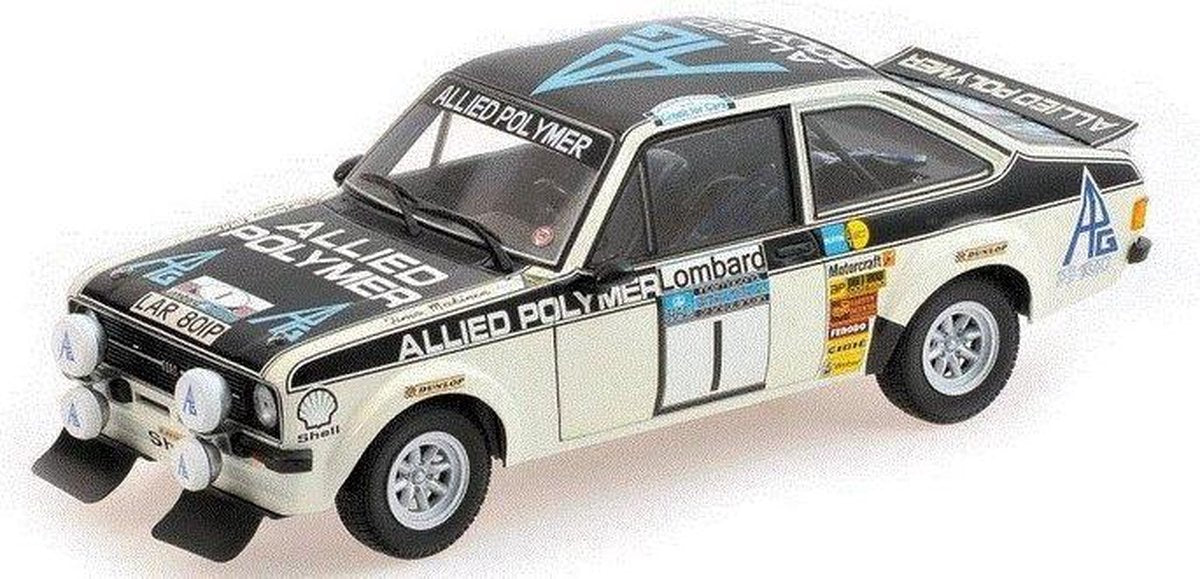 Ford Escort II RS1800 'Allied Polymer' #1 Winners Rac Rally 1975 - 1:18 - Minichamps