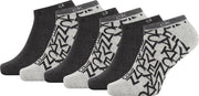 Calvin Klein Liner  Sokken - Maat 43-46 - Mannen - Donkergrijs/Zwart
