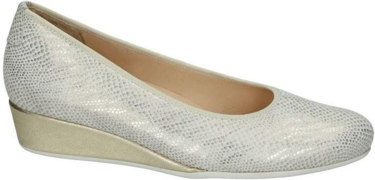 Hassia -Dames -  goud - ballerina's & mocassins - maat 40½