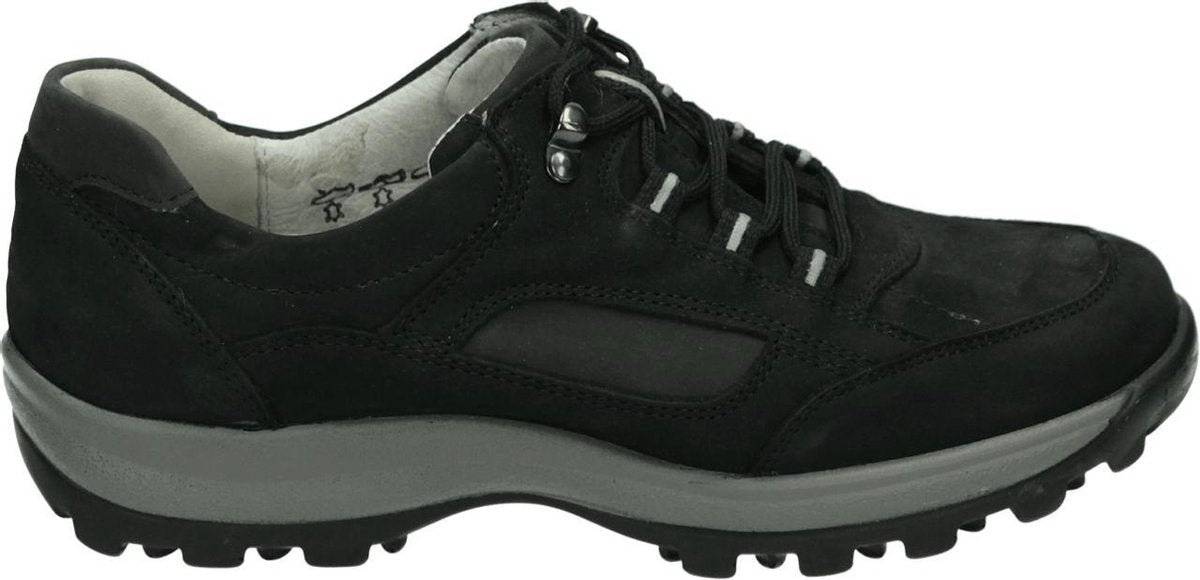 Waldlaufer 471000 Holly - Volwassenen Dames veterschoenen - Kleur: Zwart - Maat: 39