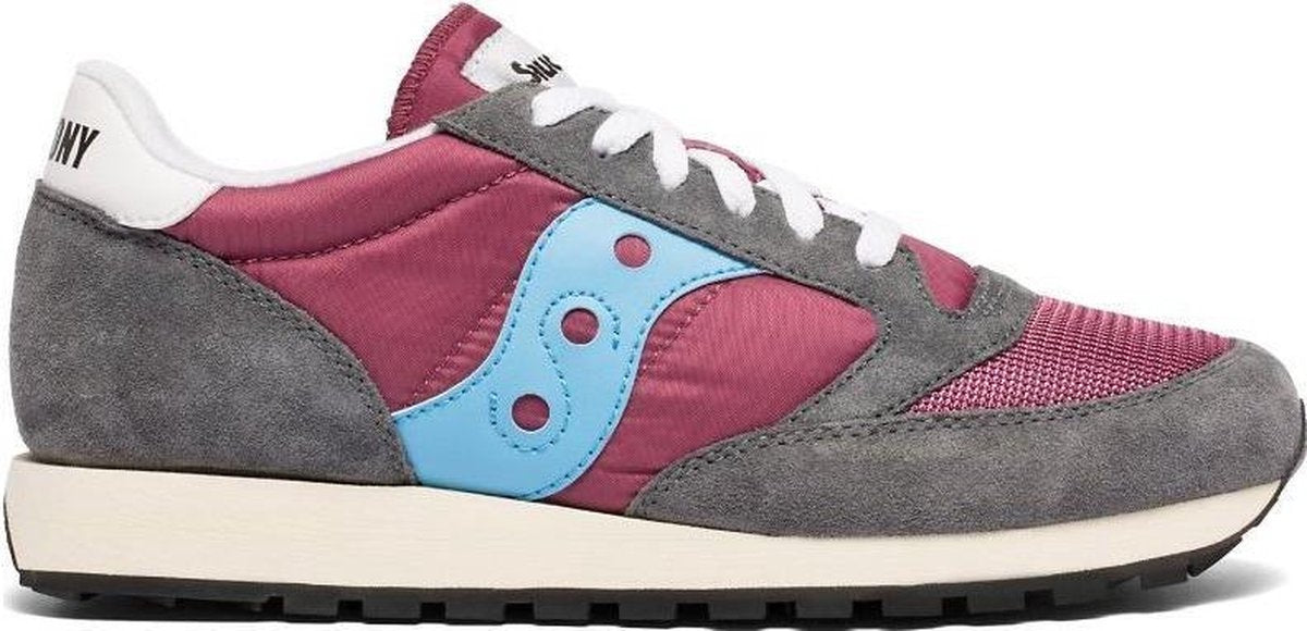 Saucony - Heren Sneakers Jazz Original Vintage Purple/Grey/Blue - Paars - Maat 41