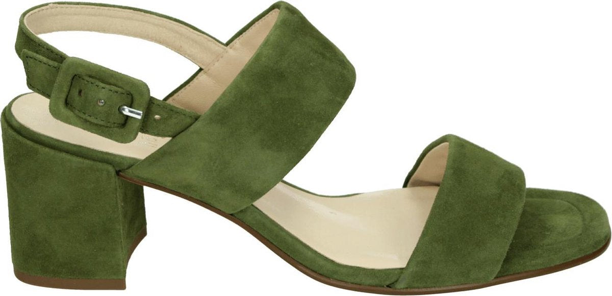 Hogl 105542 - Volwassenen Sandalen met hakDames Sandalen - Kleur: Groen - Maat: 40
