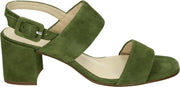 Hogl 105542 - Volwassenen Sandalen met hakDames Sandalen - Kleur: Groen - Maat: 40