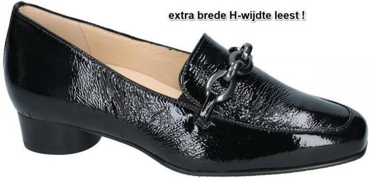 Hassia -Dames -  zwart - pumps & hakschoenen - maat 39.5