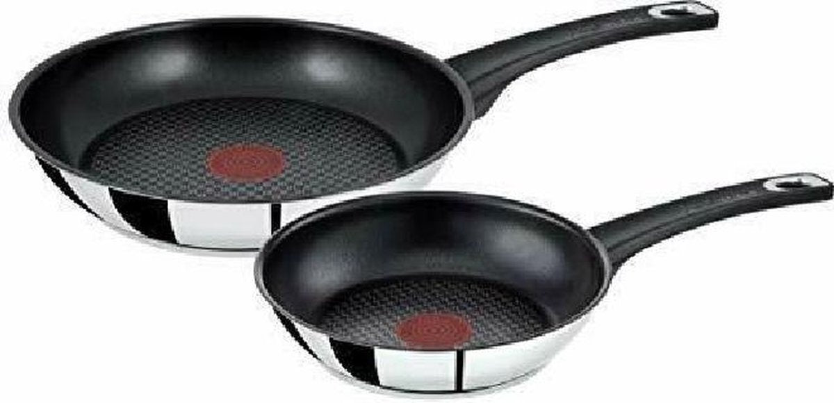 Tefal B125S244 - Pannenset - Set van 2 - RVS
