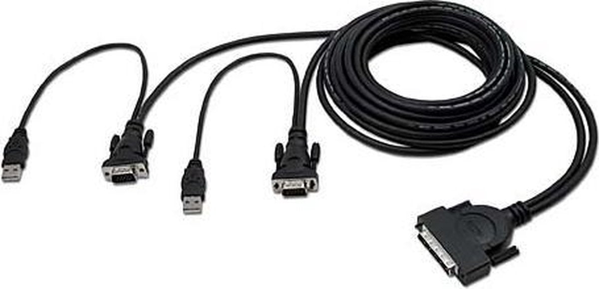 Belkin OmniView™ ENTERPRISE Series Dual-Port USB KVM Cable