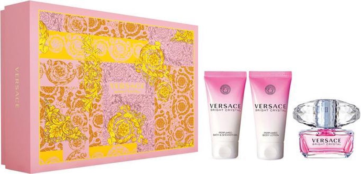 Bright Crystal SET Eau de toilette 50ml + body lotion 50ml + shower gel 50ml