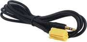 Aux Kabel Voor Autoradio - Fiat - Lancia - Alfa Romeo - 500 - Brera - GT - 159 - Iphone Samsung