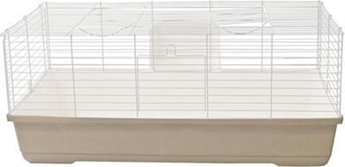 Mps onderbak konijnenkooi baldo 100 beige 100 x 50 cm