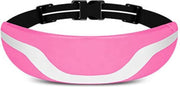 Hardloop Telefoonhouder Roze - Running Belt - Sport Heupband - Hardloop Riem met reflectiestrip - Sport heuptasje