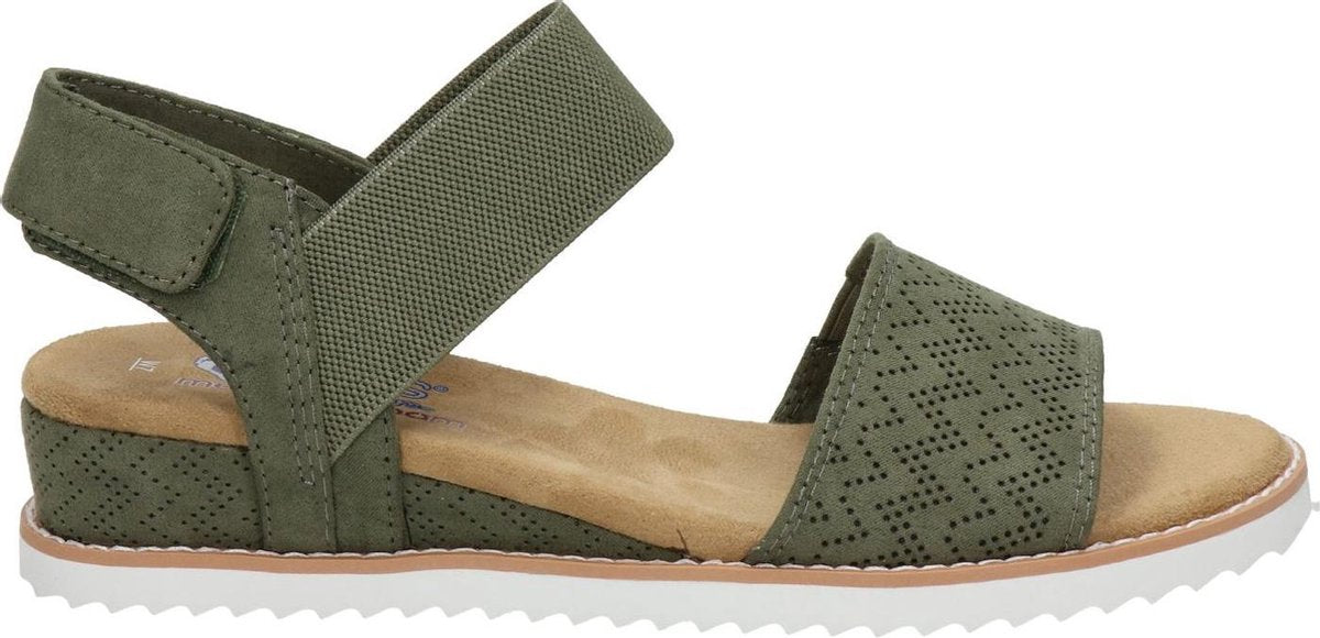 Bobs Desert Kiss dames sandaal - Kaki - Maat 39