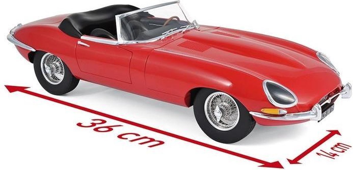 Jaguar E-Type Cabriolet 1962 - 1:12 - Norev