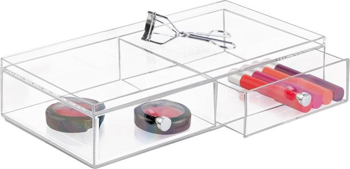 Badkamer organizer met lades iDesign | stapelbaar