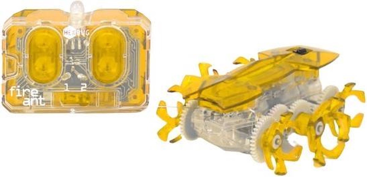 Hexbug Speelfiguur Fire Ant Junior Led 10 Cm Geel 2-delig