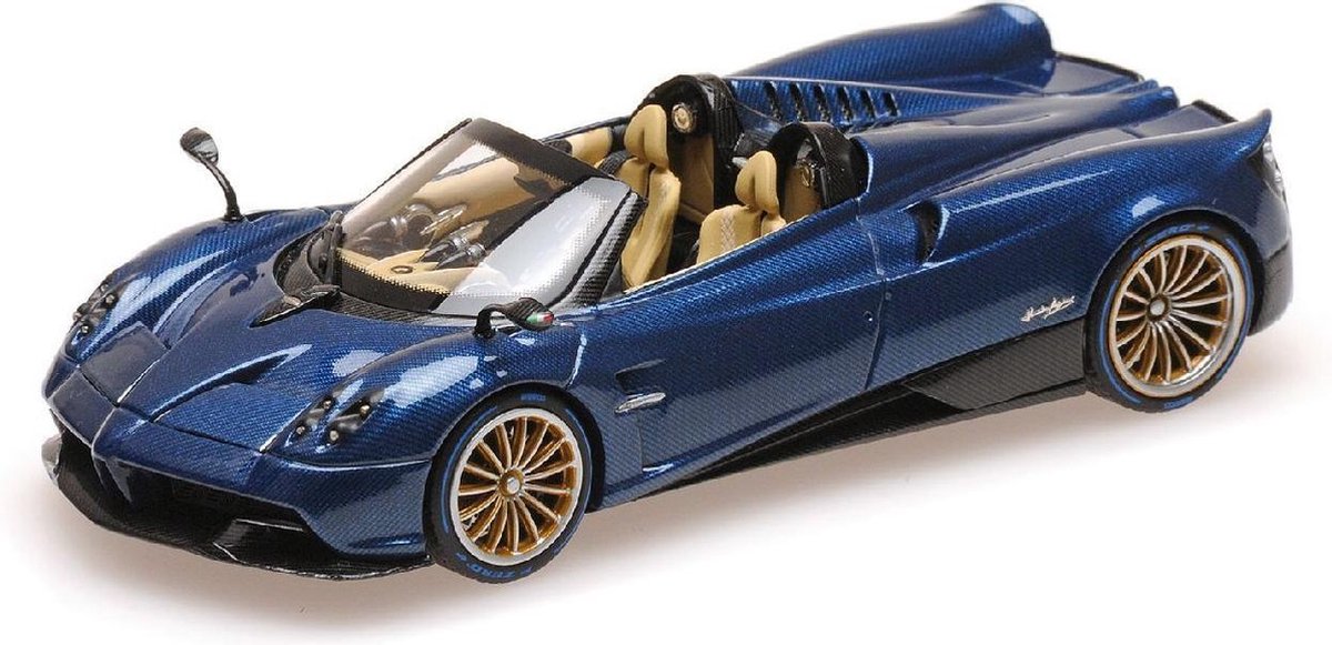 Pagani Huayra Roadster 2017 Carbon Blue