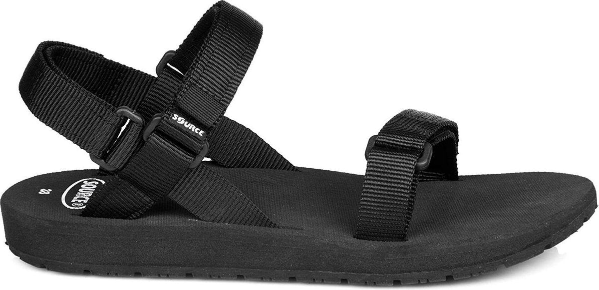 Source Classic Sandaal dames Wandelsandalen - Maat 37 - Vrouwen - zwart