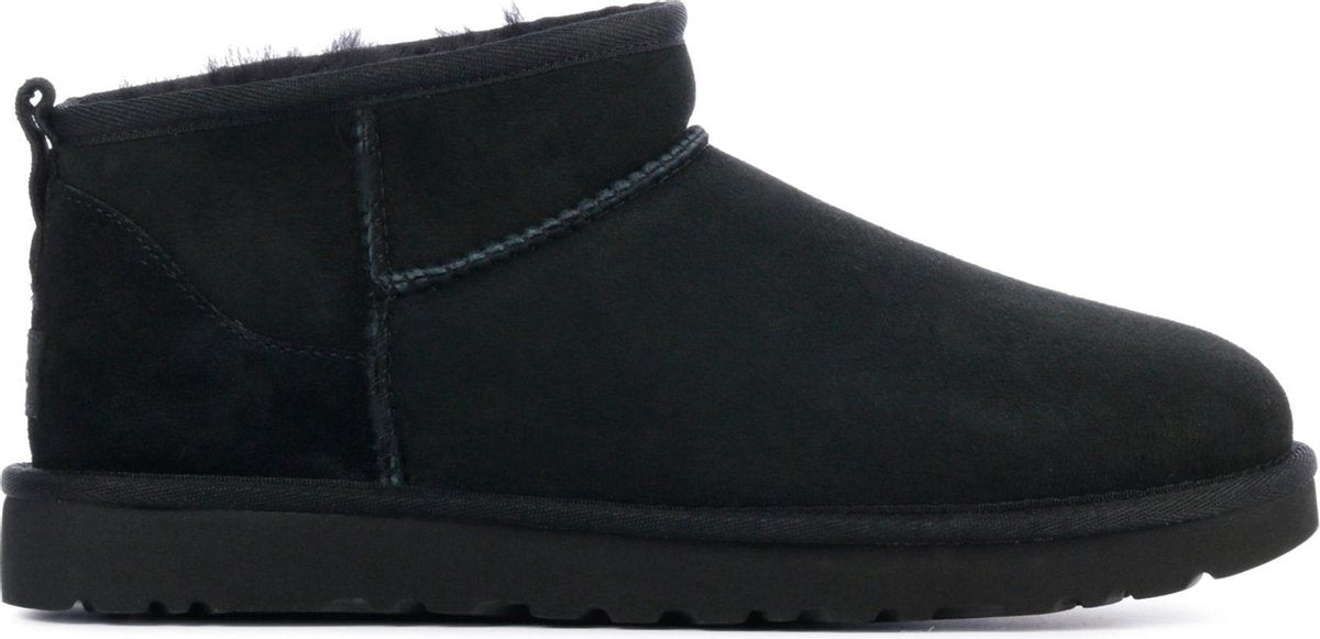 UGG Vrouwen Suède Effen  / Laarzen / Damesschoenen Ultra mini - Zwart - maat 40