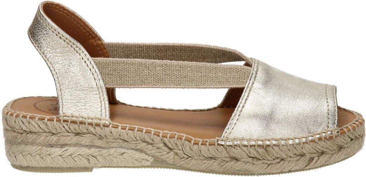 Toni Pons Etna Dames Espadrilles - Platinum - Maat 38