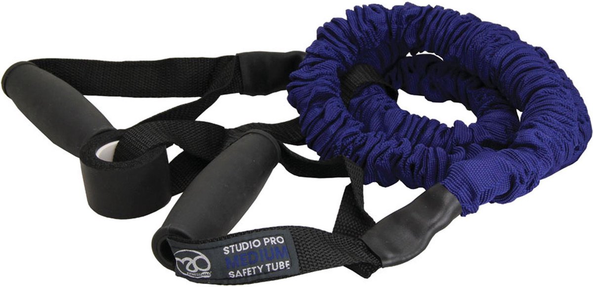 MADFitness - Weerstands Tube Extra Veilig - Medium - Medium - Blauw
