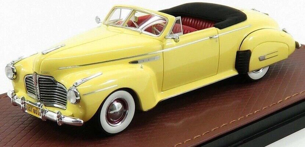 Buick Roadmaster Convertible 1941 Open Yellow
