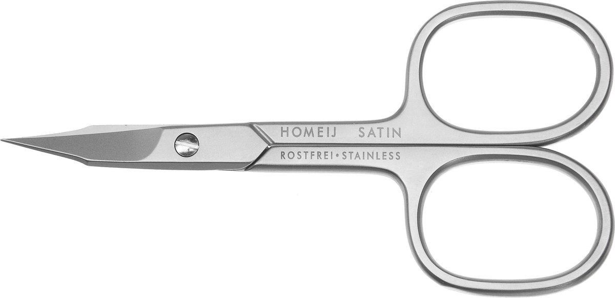 Homeij Satin Gebogen Spits 9 cm - Nagelschaar